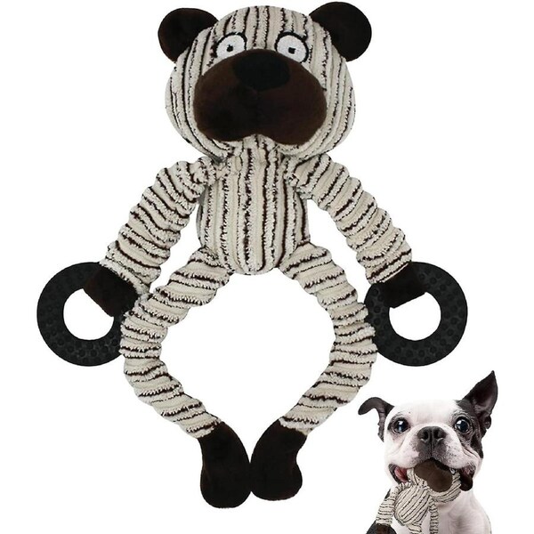 Squeaky Puppy Toys, Plush Puppy Chew Toys For Teething, Dog Toys For Small Dogs, Small Dog Toys For Small Breed, Cute Monkey Interactive Dog Toys