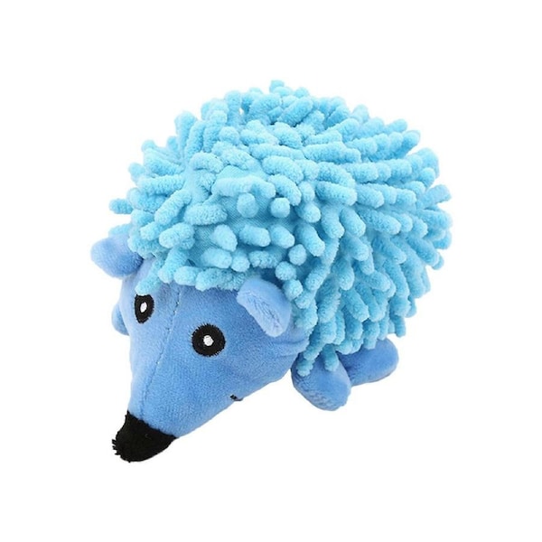 Dog Squeak Toys Soft Stuffed Hedgehog Plush Chew Toy for Small & Medium Dogs
