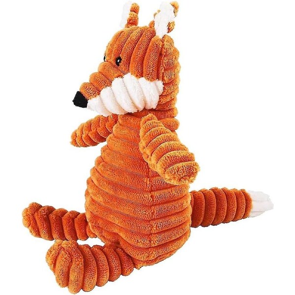 Fox Soft Dog Toys for Small Dogs Squeaky Dog Toys Plush Puppy Toy