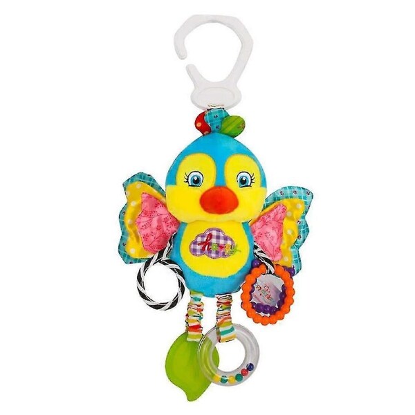 Baby Toys. Small Child Toys Plush Chrasses With Rings To Bite. Gripping Crackles Gift