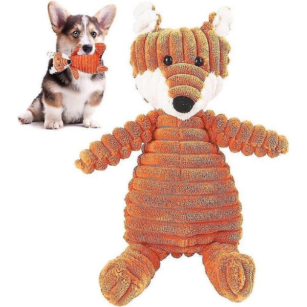 Fox Soft Dog Toys For Small Dogs Squeaky Dog Toys Plush Puppy Toy Banmo