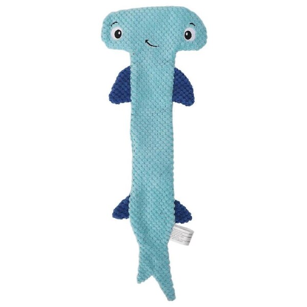 Dog Squeaky Toy, Teeth-Cleaning Plush Chew Toy for Small and Large Dogs