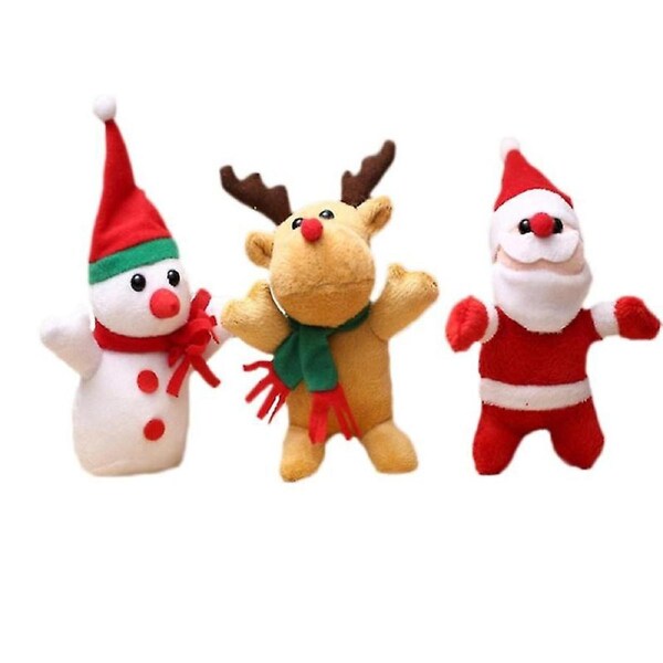 3pcs Christmas Plush Toys Small
