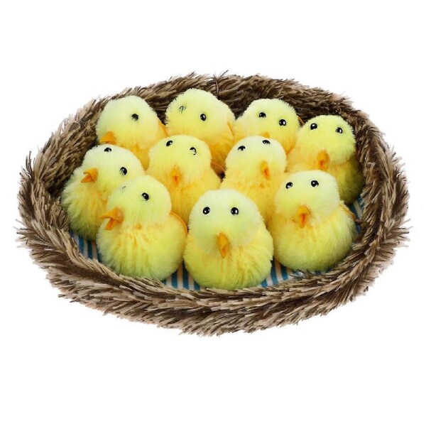 Easter Plush Toys, Small Chick Collection for Joyful Ambience