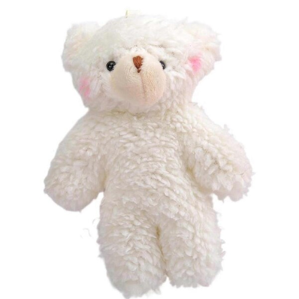 Animal Plushie Doll Toy Pearl Velvet Multifunctional Small Plush Bear Toy for Kindergarten