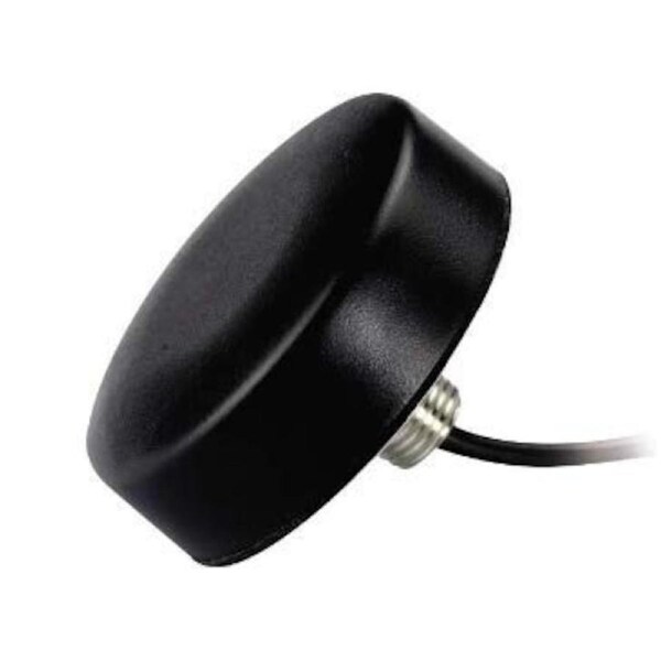 RF Outlet GPS Antenna Active Cylinder Screw Mount 3 meters cable SMA connector