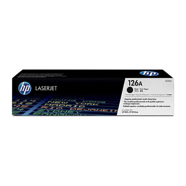HP #126A Black Toner CE310A