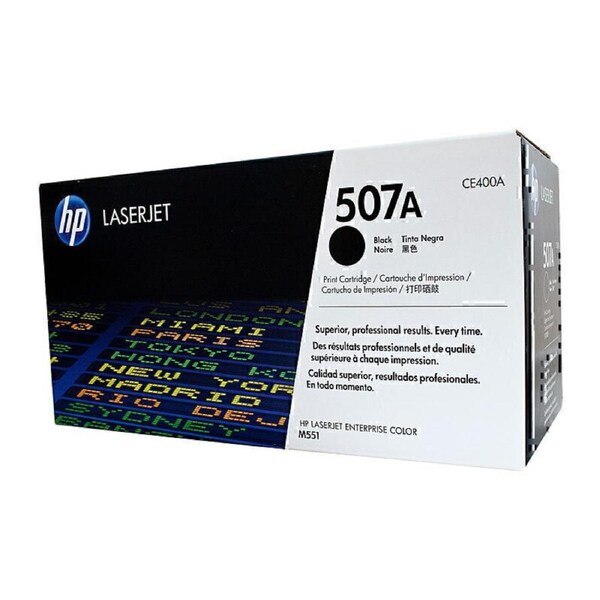HP #507A Black Toner CE400A