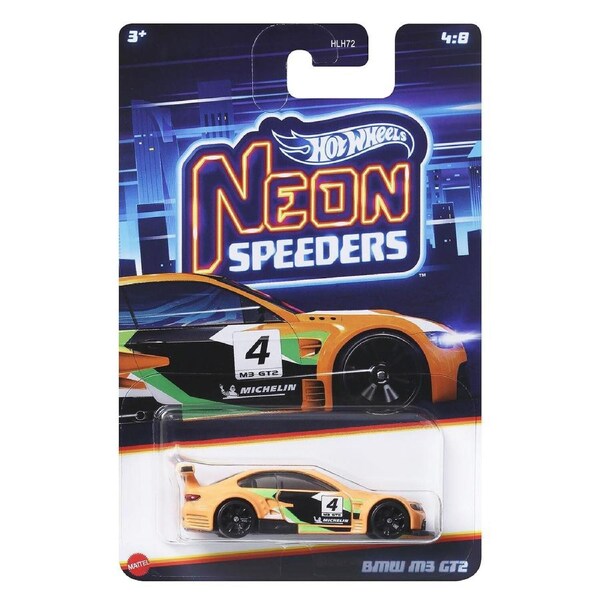 Hot Wheels Neon Speeders Diecast Car 1:64 - BMW M3 GT2