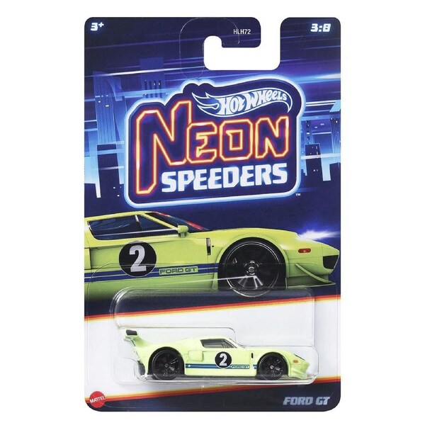 Hot Wheels Neon Speeders Diecast Car 1:64 - Ford GT