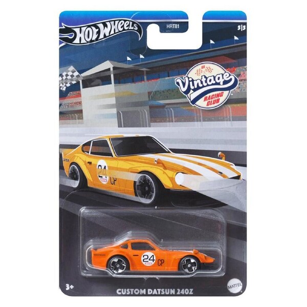 Hot Wheels Vintage Racing Club Diecast Car 1:64 Scale - Custom Datsun 240Z