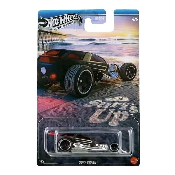 Hot Wheels Silver Series Surf's Up Diecast Car 1:64 - Surf Crate