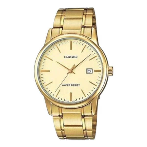 Casio LTP-V002G-9AUDF Gold Stainless Analog Watch Women Date Display Quartz