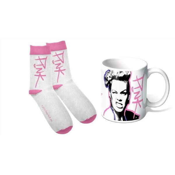 Pink - Pink Mug & Sock Pack