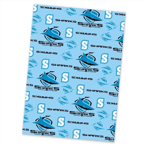 NRL - Cronulla Sharks Wrapping Paper