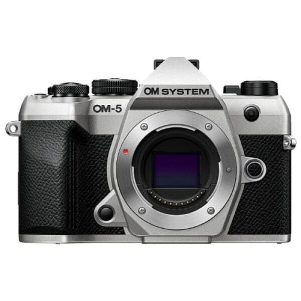 OM SYSTEM OM-5 Mark II Silver Body Only Compact System Camera