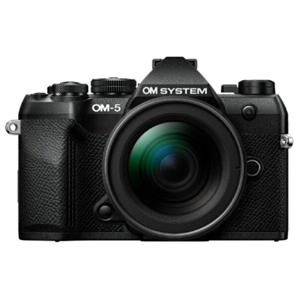 OM SYSTEM OM-5 Mark II Black Body w/ 12-45mm f/4 Pro Lens Compact System Camera
