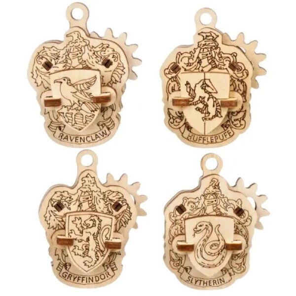 UGears U-Fidgets - Harry Potter Hogwarts Houses