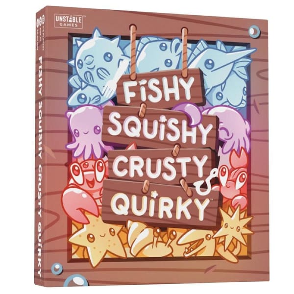 Fishy Squishy Crusty Quirky