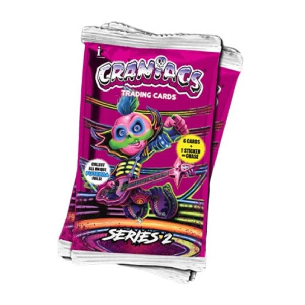 CRANIACS Trading Cards Series 2 Single Booster Pack