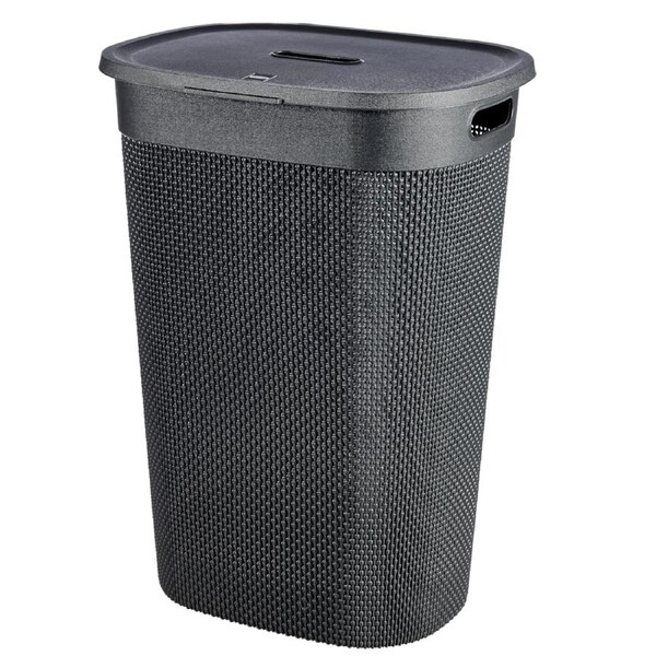 KIS Filo Laundry Hamper -Dark Grey