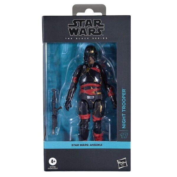 Star Wars The Black Series: Ahsoka Night Trooper Action Figure