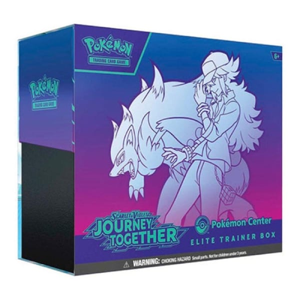 Pokemon Scarlet & Violet Journey Together Pokemon Center Elite Trainer Box