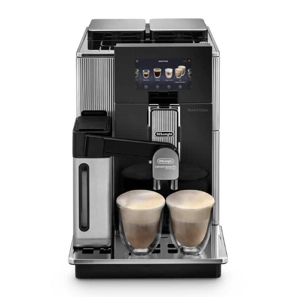 DeLonghi Maestosa Fully Automatic Coffee Machine Metal Black EPAM96075GLM