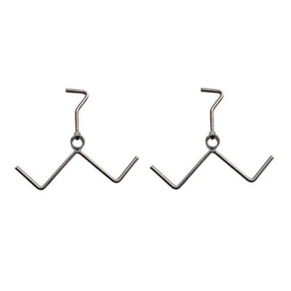 Spit Roast Collar Leg Brace - Stainless Steel - 22mm round x 2