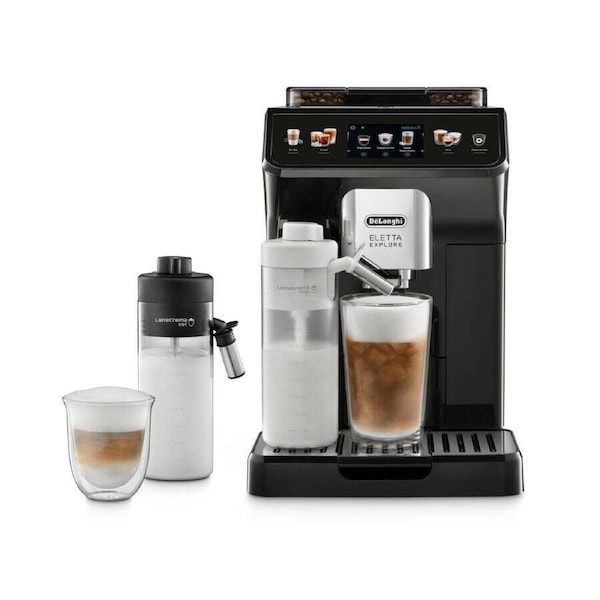 DeLonghi Eletta Explore Fully Automatic Coffee Machine Grey ECAM45055G
