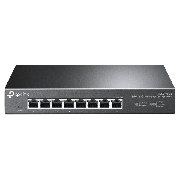 TP-Link SG108-M2 8-Port 2.5G Desktop Switch