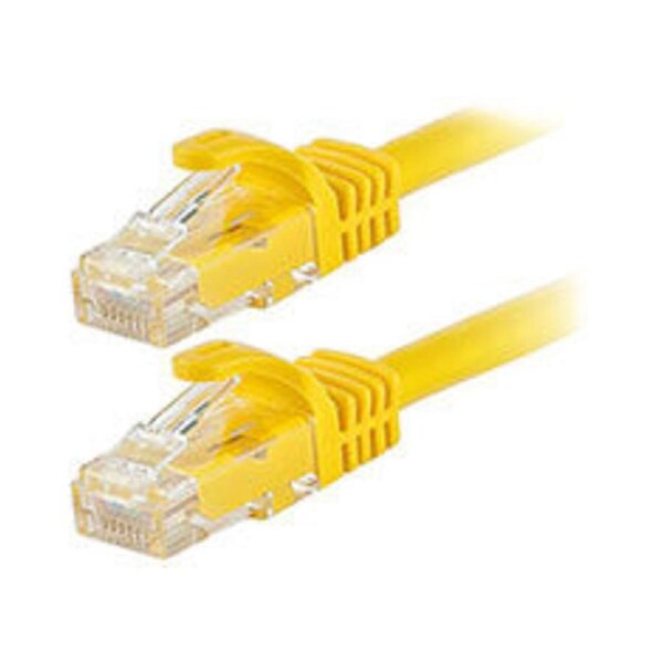 Astrotek Cat 6 Ethernet Cable Yellow 1m