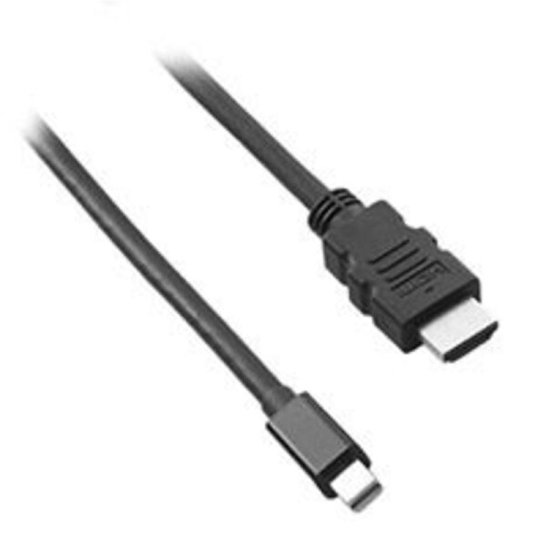CableMod Mini DisplayPort to HDMI Cable M-M Black 2m
