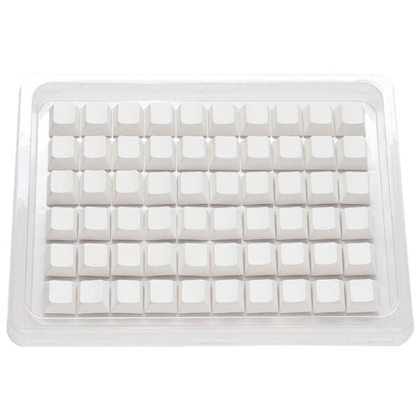 Ducky PBT 133-Key MDA Profile Keycap Set Blank White