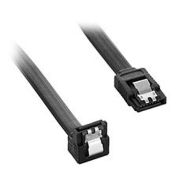 CableMod CM CAB RSAT N60KW R ModMesh   Cavo SATA ad angolo retto 3, colore: Nero