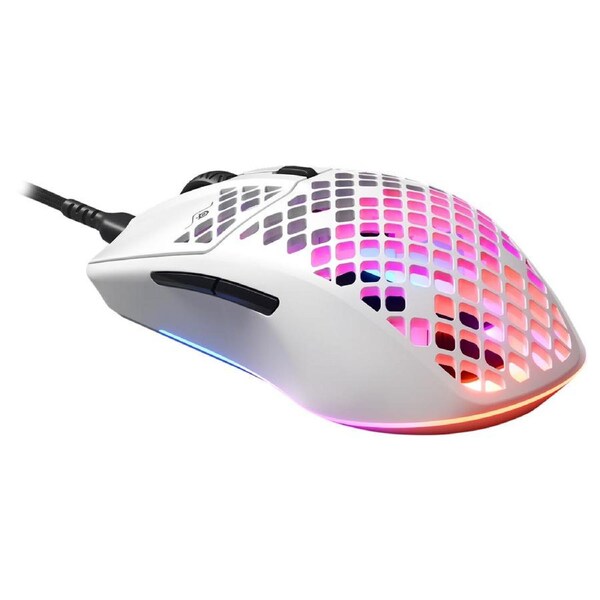 SteelSeries Aerox 3 Gaming Mouse Snow
