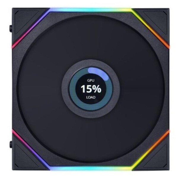 Lian Li TLLCD 140 Uni Fan ARGB Regular PWM 140mm Black