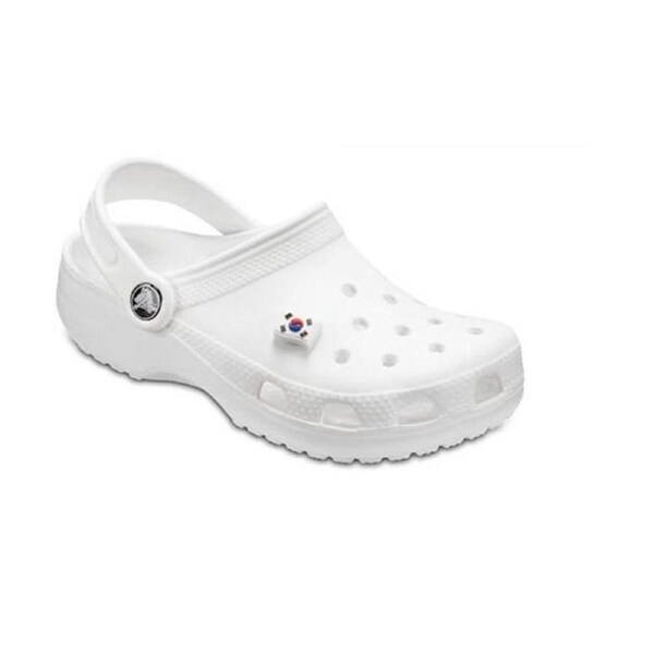 1x Crocs South Korea Flag Jibbitz Charm - 100% Authentic