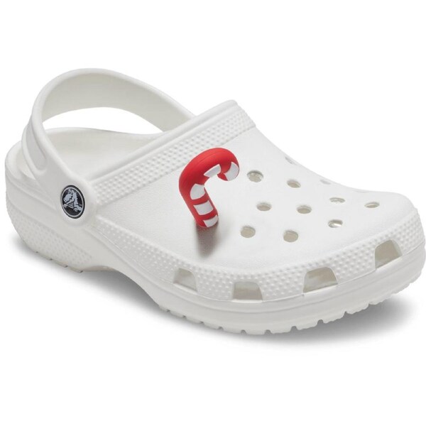 1x Crocs 3D Candy Cane Jibbitz Charm - 100% Authentic