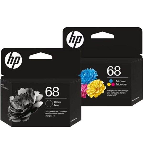 HP No 68 Black / Colour Inkjet Cartridges - Twin Pack
