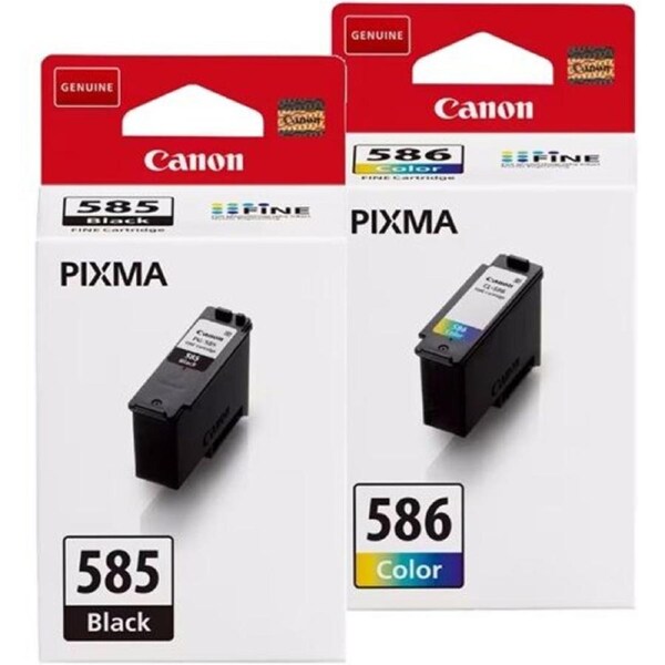 Canon PG-585 / CL-586 Inkjet Cartridges - Twin Pack