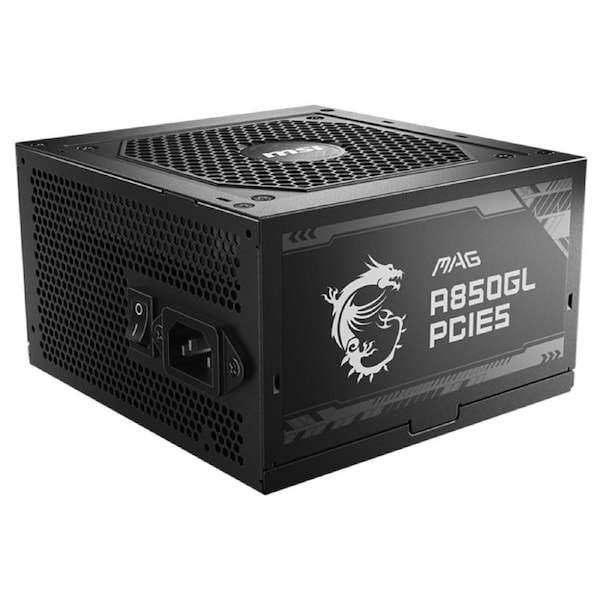 MSI MAG 850W 80+ Gold Power Supply (MAG A850GL PCIE5)