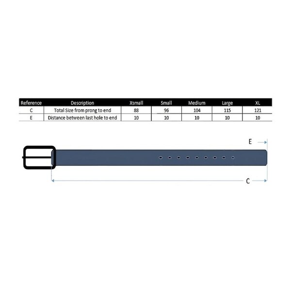 Elle Women's/Ladie's Jolie Branded Keeper Slim Chic Fashion Belt Red XL