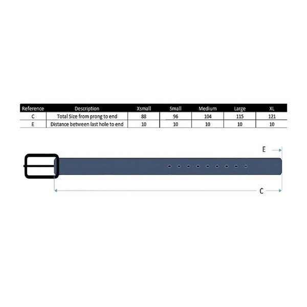 Elle Women's/Ladie's Jolie Branded Keeper Slim Chic Fashion Belt Putty L