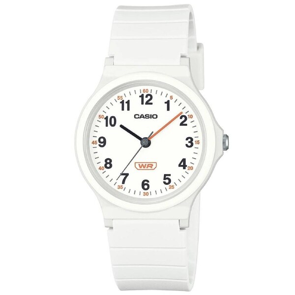 Casio Pop Series White Bio-Resin Women's Analog Quartz Watch LQ-24B-7B