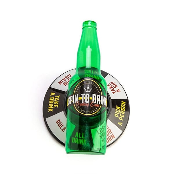 MDI Spin the Bottle Classic Drinking Party Truth or Drink Board Game 18x6cm