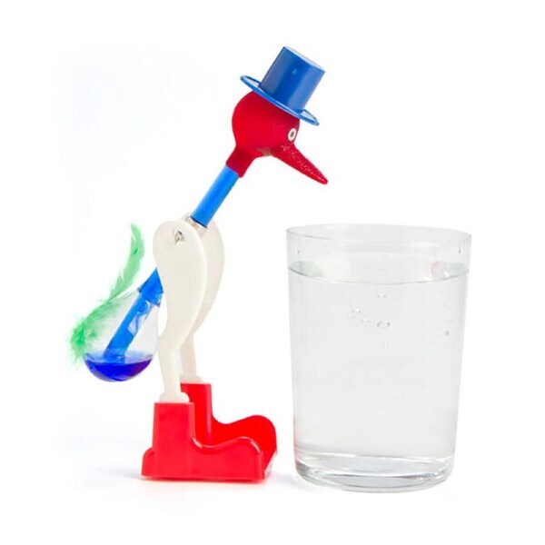 MDI Duncan the Scientific Wonder Drinking Bird Science Desk Toy 4.8x16.9cm
