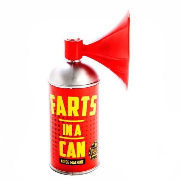 MDI Farts In A Can Novelty Funny Noise Gadget Party Prank Toy 7x15cm Red 6y+