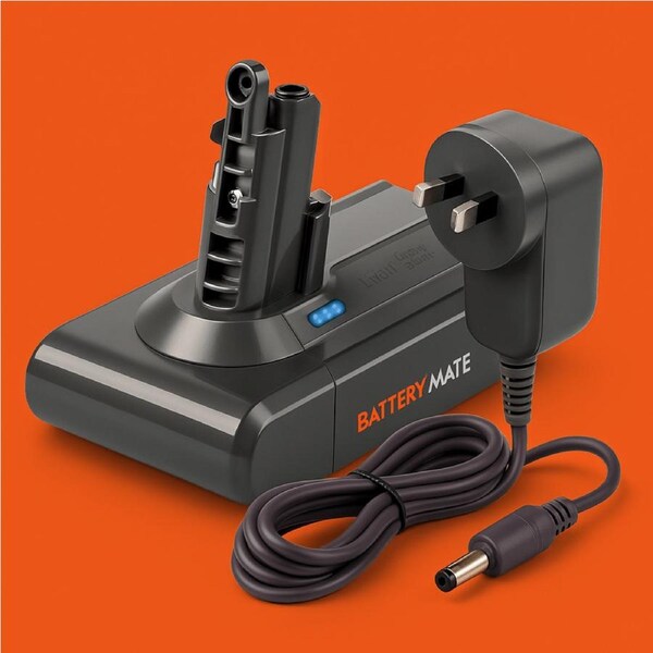 Dyson V10 Compatible Battery & Charger - Long Life Tavice Replacement for SV12, SV27