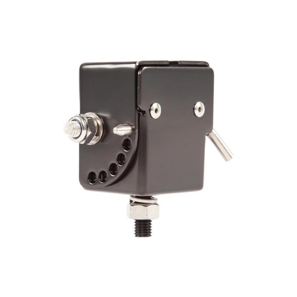 Adjustable Folding UHF Antennas Mount Bracket – Black Bullbar Clamp